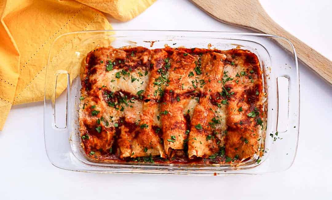 Chipotle Chicken Enchiladas