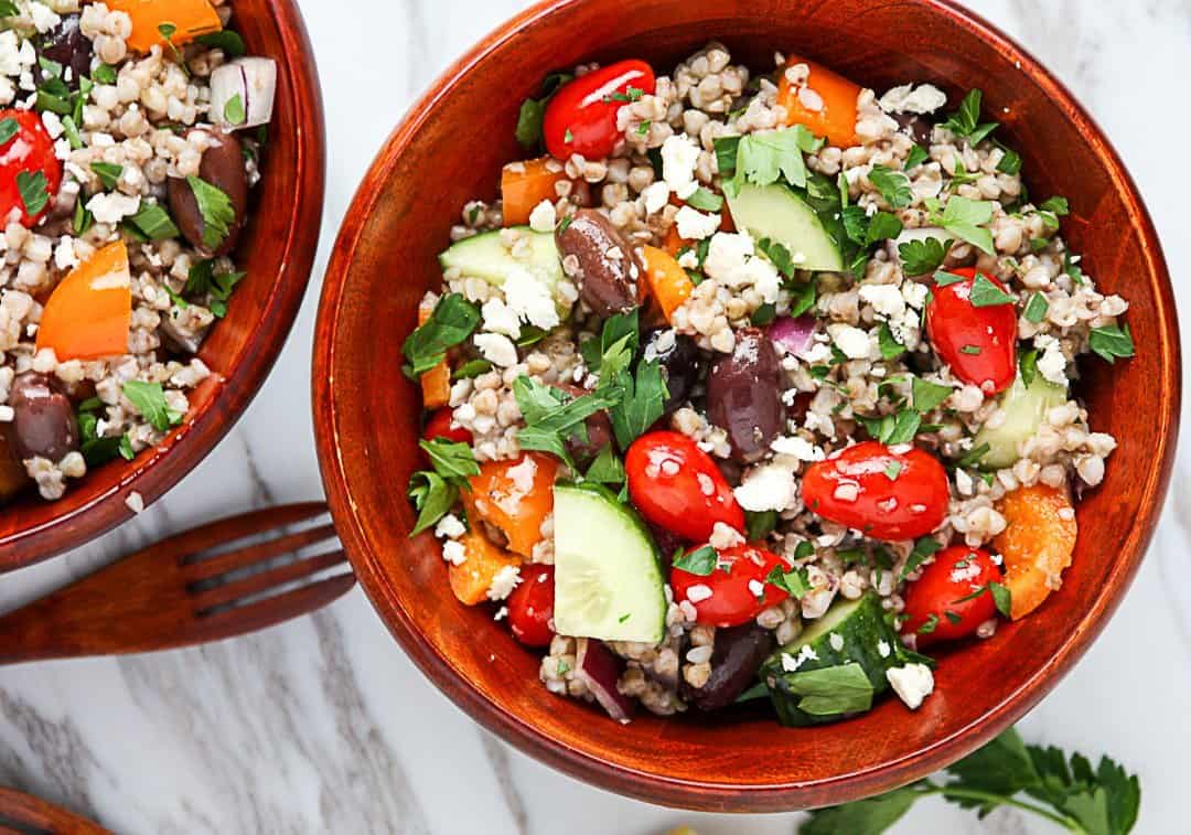 Mediterranean Buckwheat Salad