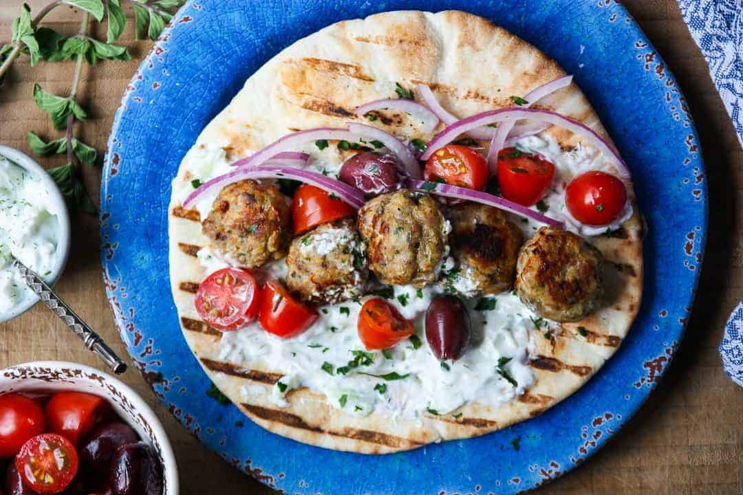 Greek Meatballs Keftedes Turkey The Food Blog