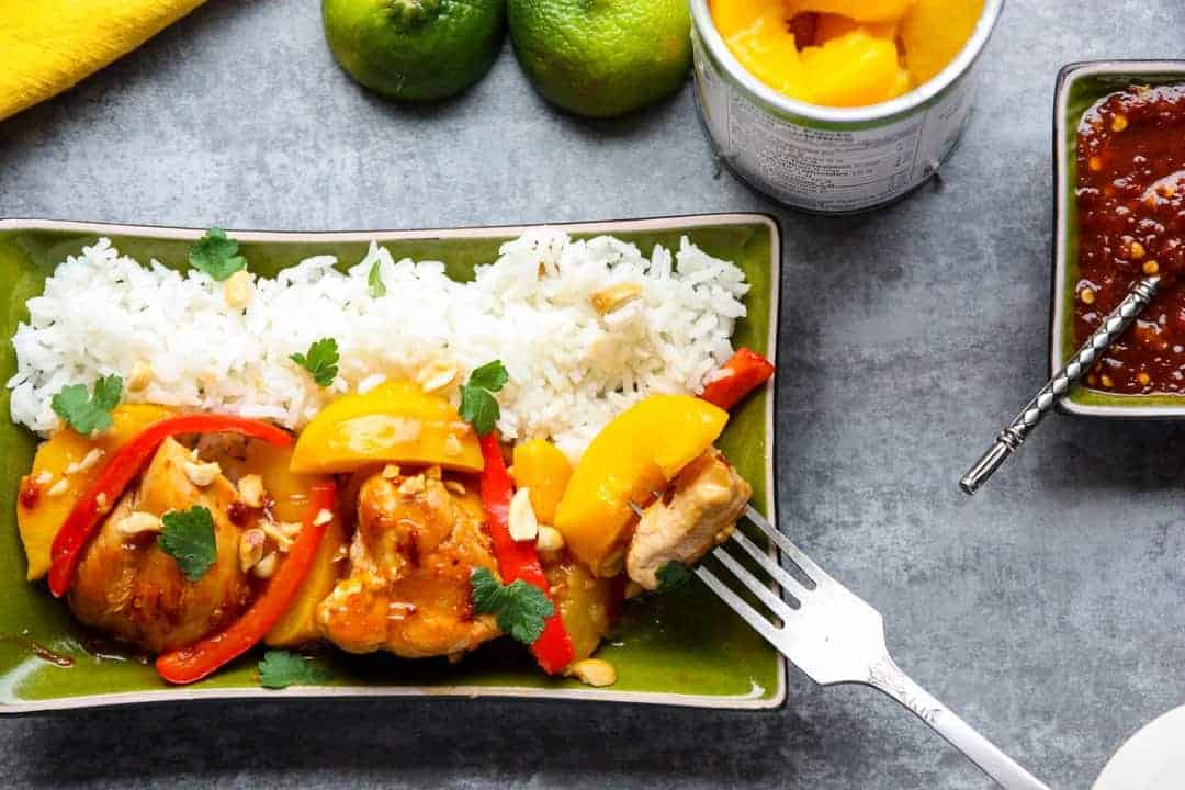 Thai Peach Chicken 