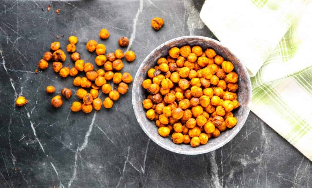 Spiced Lemon Roasted Chickpea