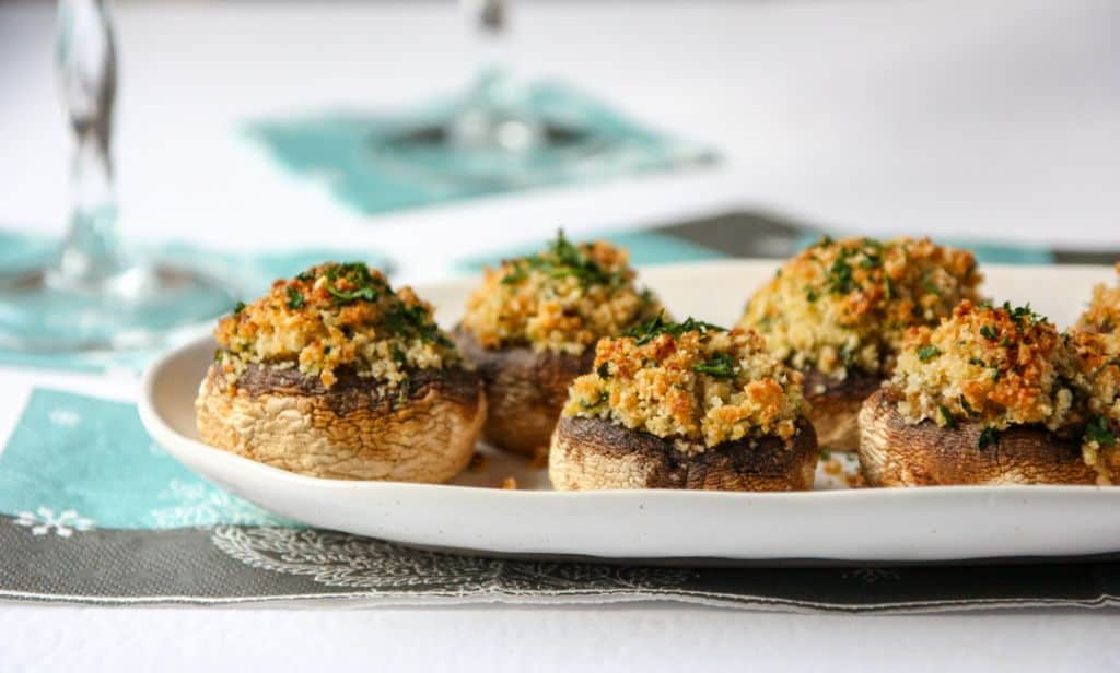 Classic Stuffed Mushrooms . Easy Appetizer - The Food Blog