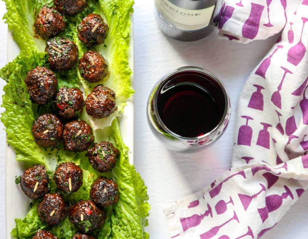 Merlot Meatball Appetizers