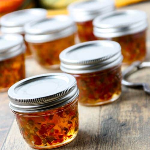Pepper Jelly Recipe (Sweet or Hot) - The Food Blog