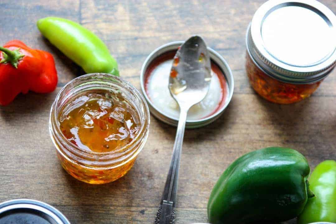 Pepper Jelly Recipe (Sweet or Hot) The Food Blog