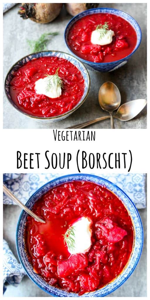 Beet Soup Recipe - Ukrainian Borscht | The Food Blog