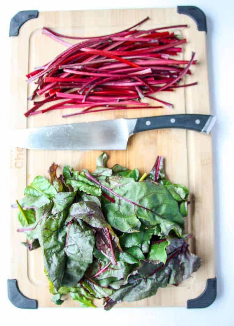 Sauteed Beet Greens With Lemon & Garliic The Food Blog